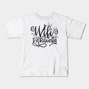 WIFI Passsword Kids T-Shirt